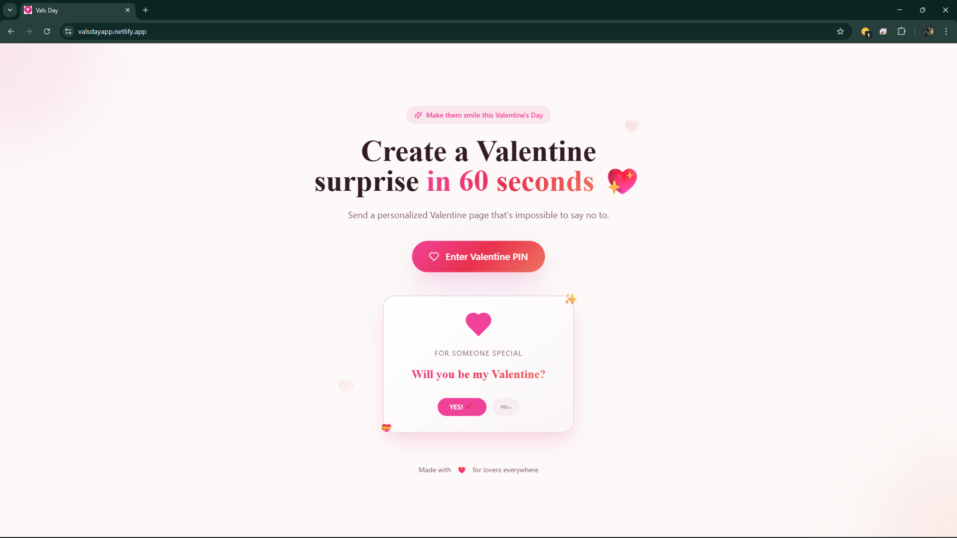 Valsdayapp
